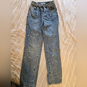 PacSun dad jeans size 23. Button up, like new